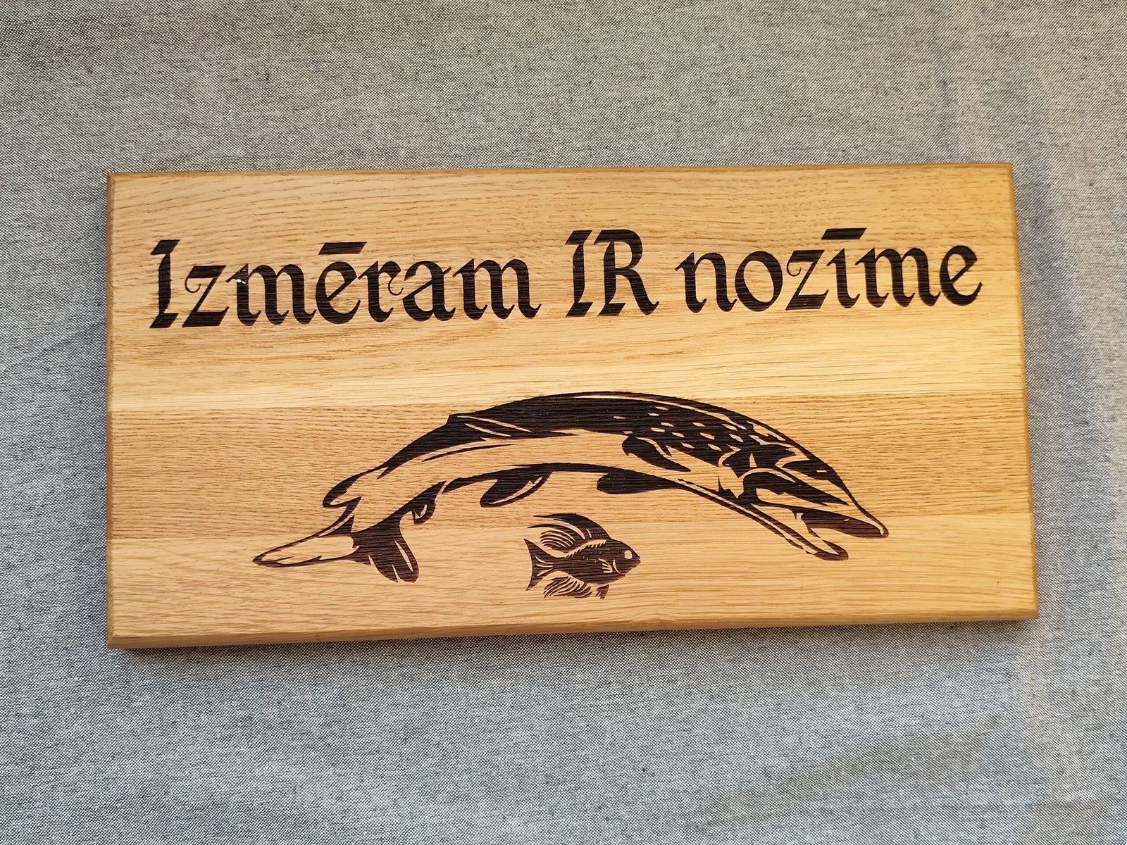 Ozolkoka virtuves un uzkodu dēlītis