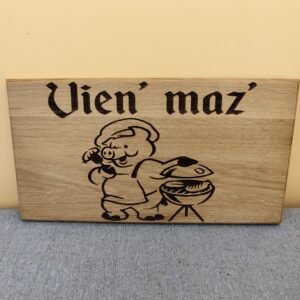 Ozolkoka virtuves un uzkodu dēlītis