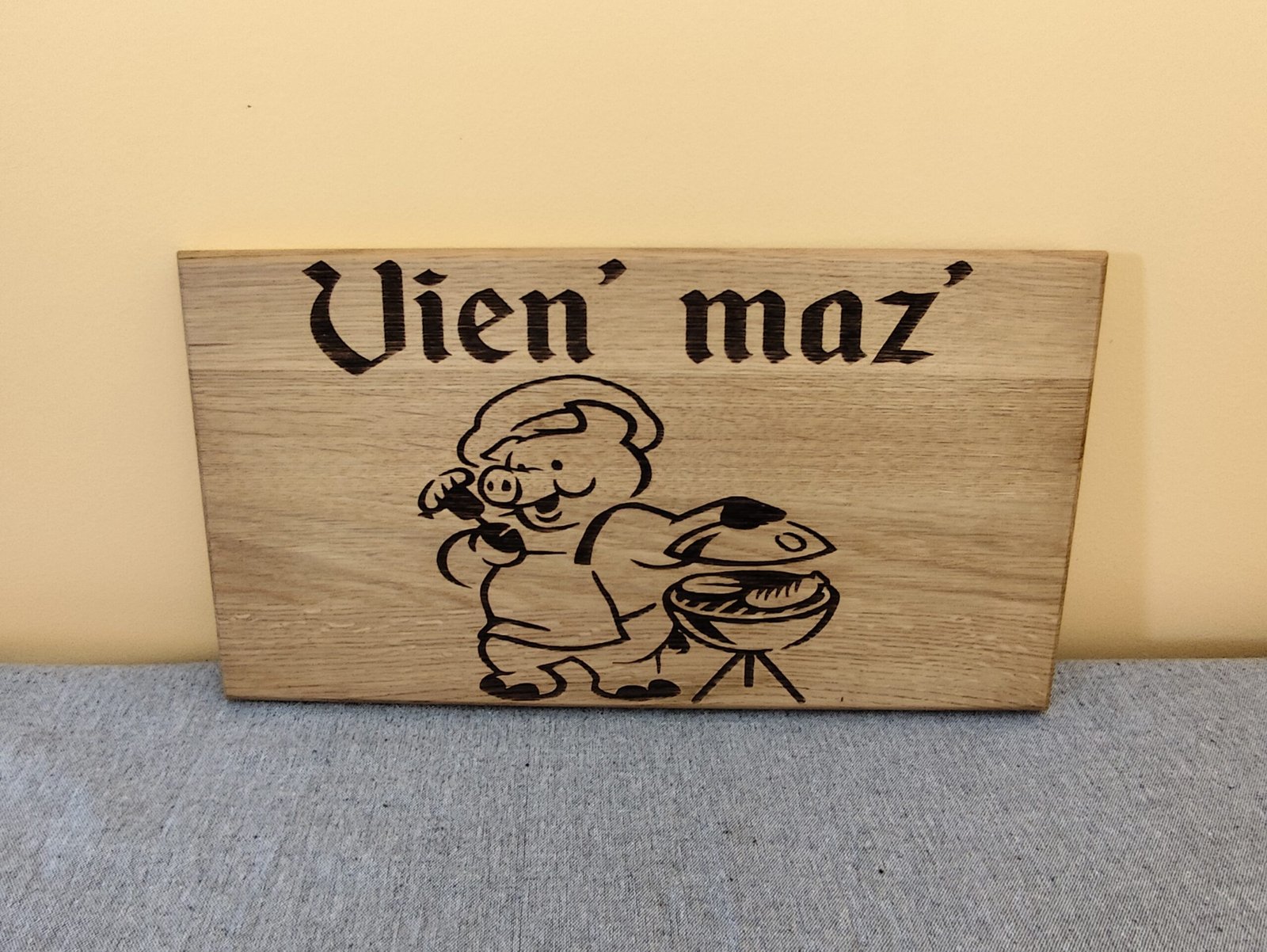 Ozolkoka virtuves un uzkodu dēlītis