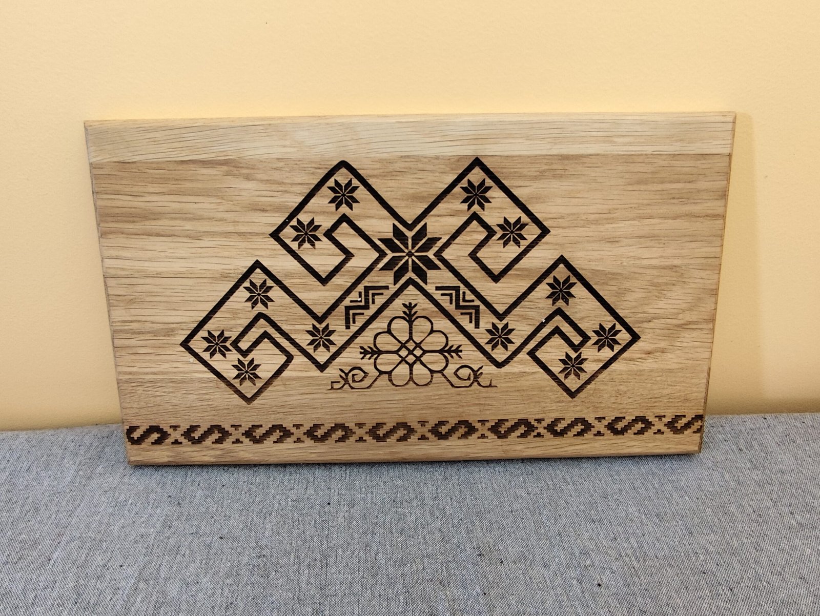 Ozolkoka virtuves un uzkodu dēlītis