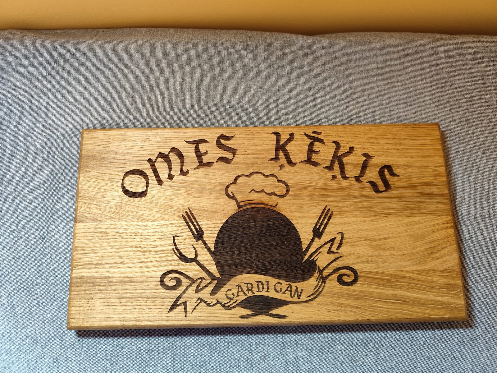 Ozolkoka virtuves un uzkodu dēlītis