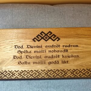 Ozolkoka virtuves un uzkodu dēlītis